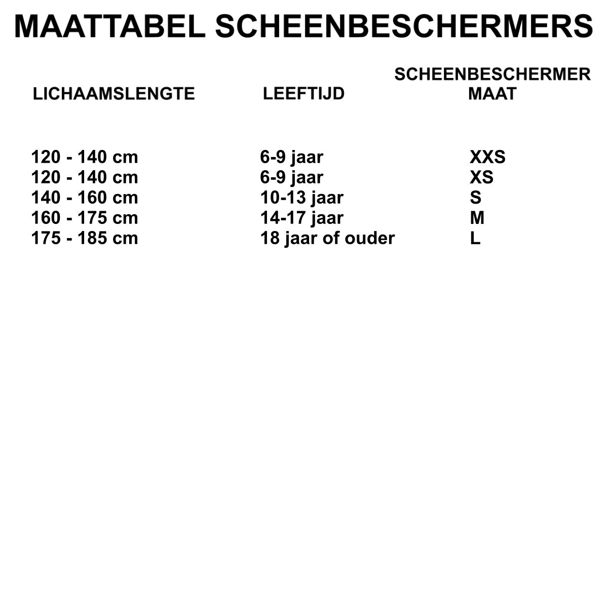 Stag S3 junior scheenbeschermer