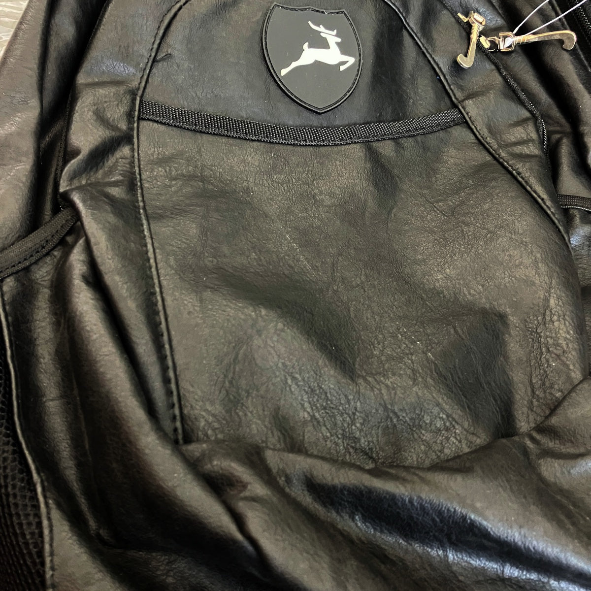 Stag Uni Leatherlook Backpack
