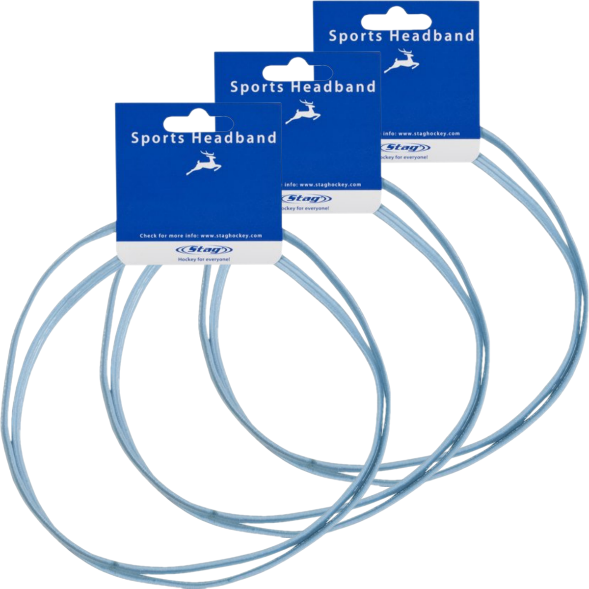 Stag sport haarbandjes 3 setjes