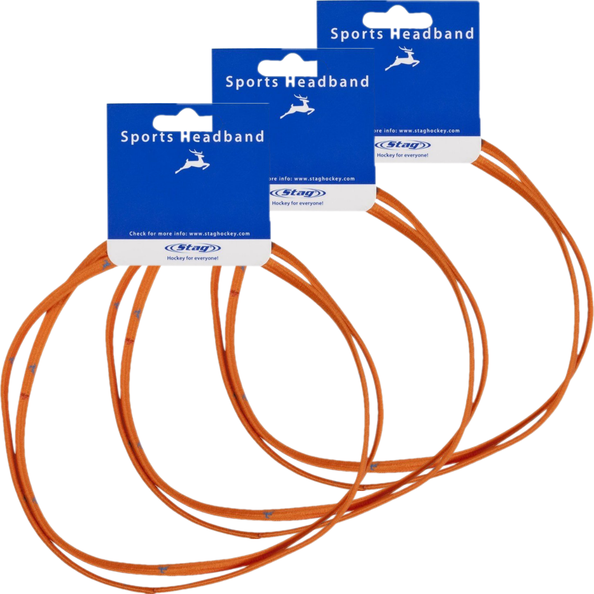 Stag sport haarbandjes 3 setjes