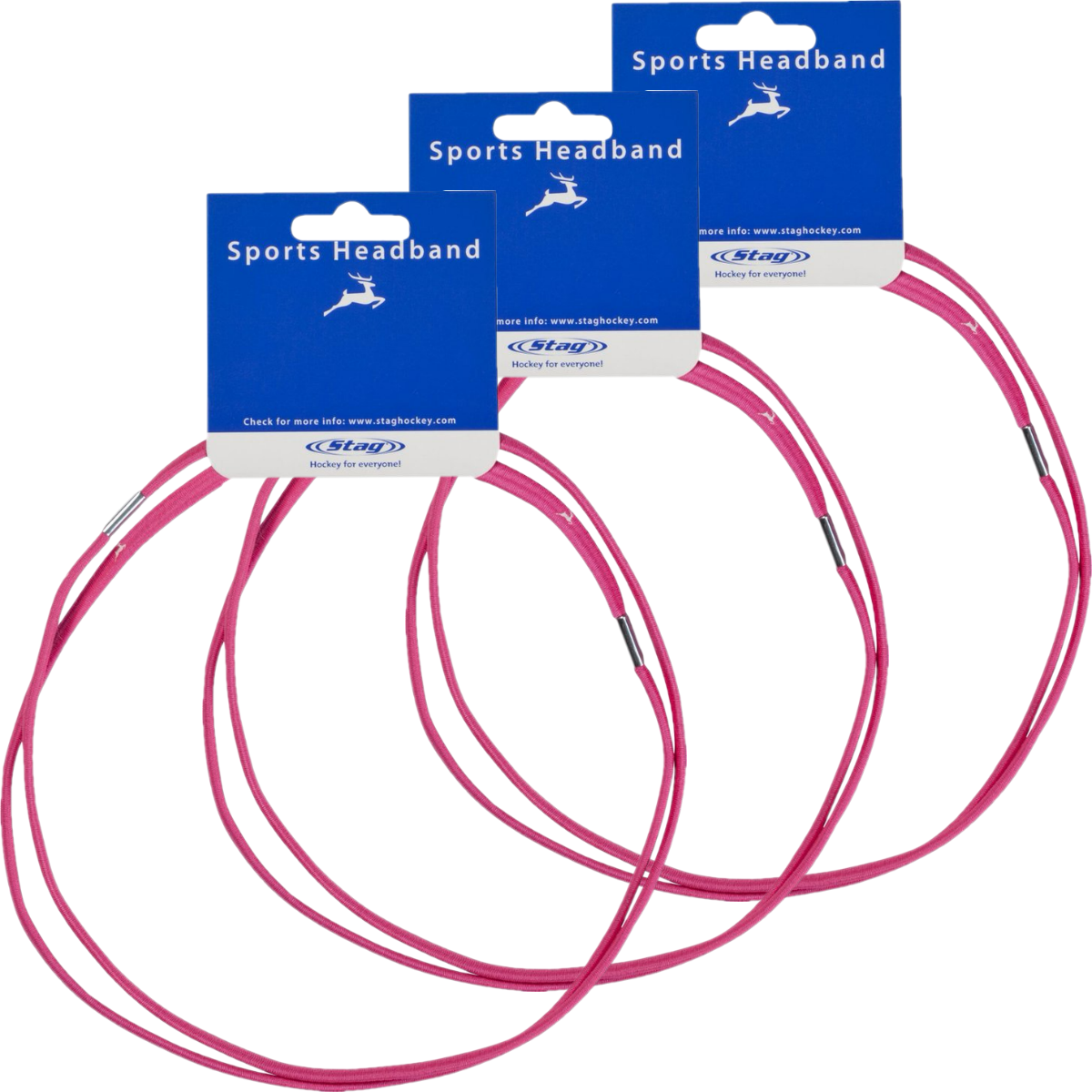 Stag sport haarbandjes 3 setjes