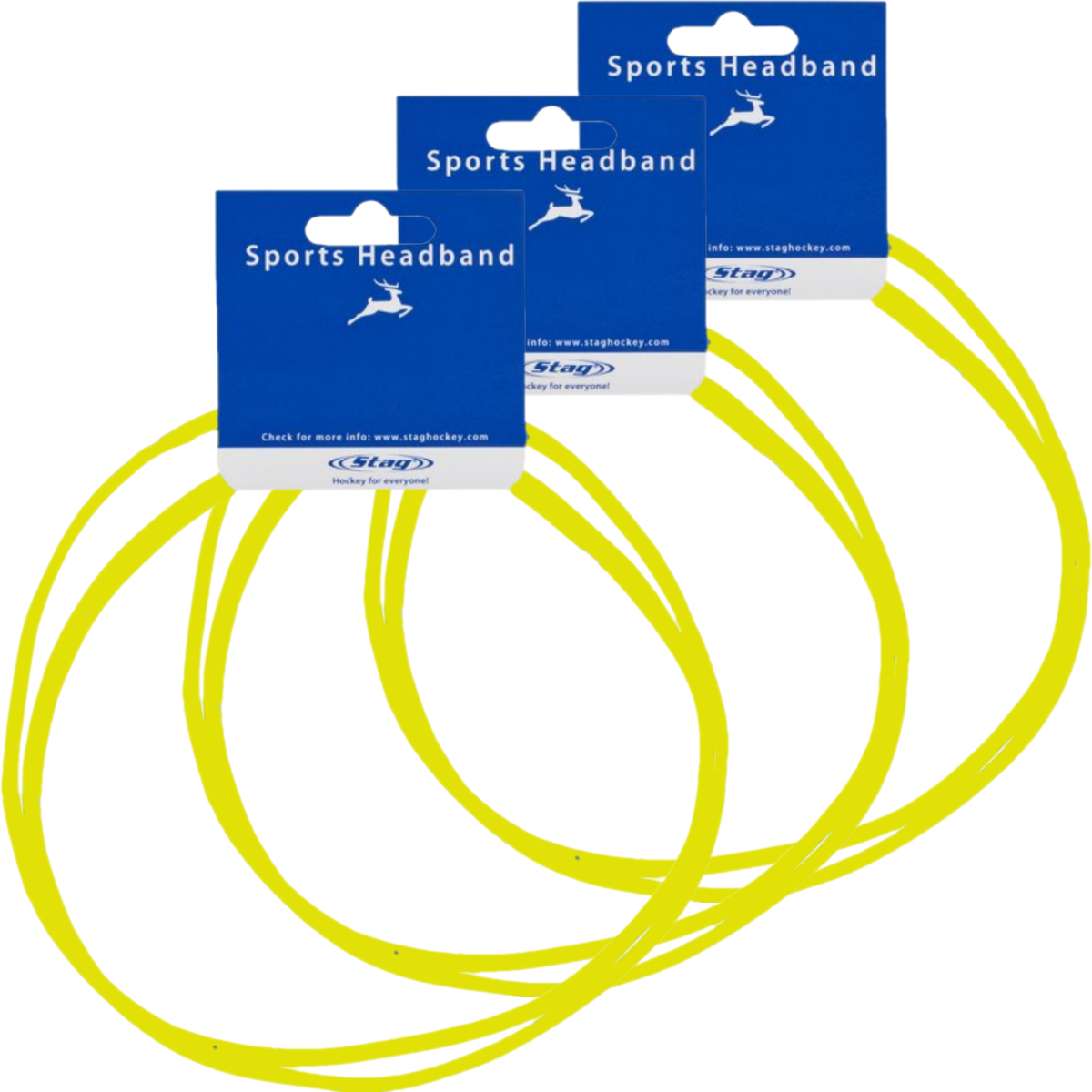 Stag sport haarbandjes 3 setjes