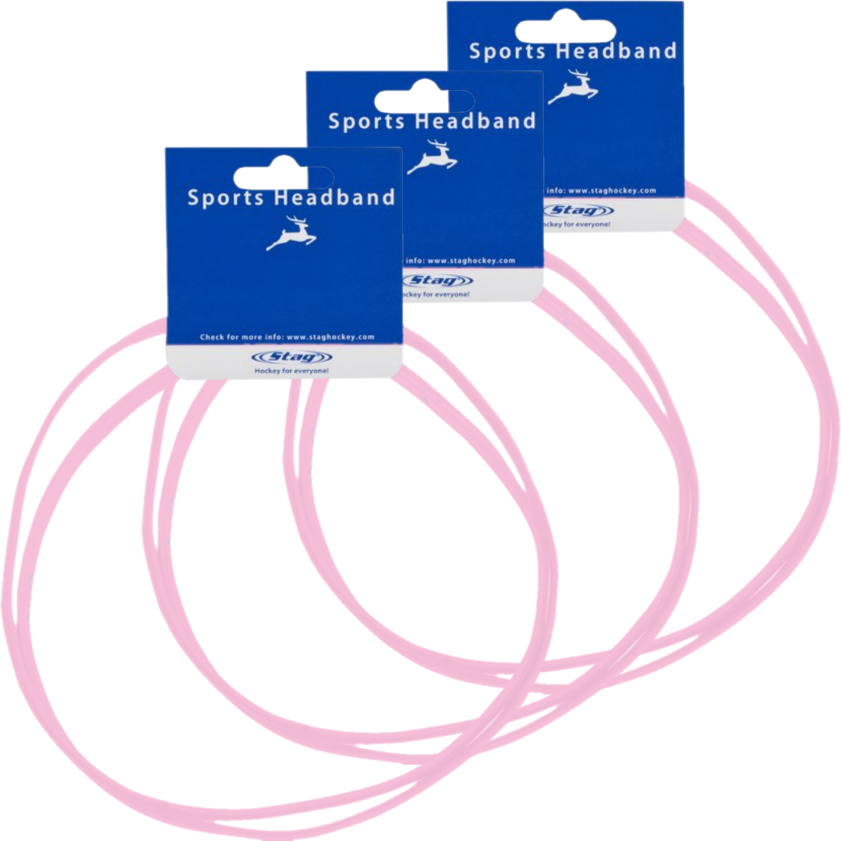 Stag sport haarbandjes 3 setjes