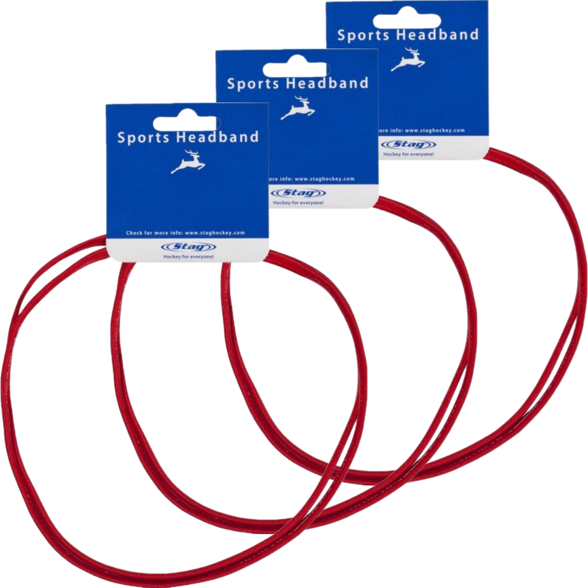 Stag sport haarbandjes 3 setjes