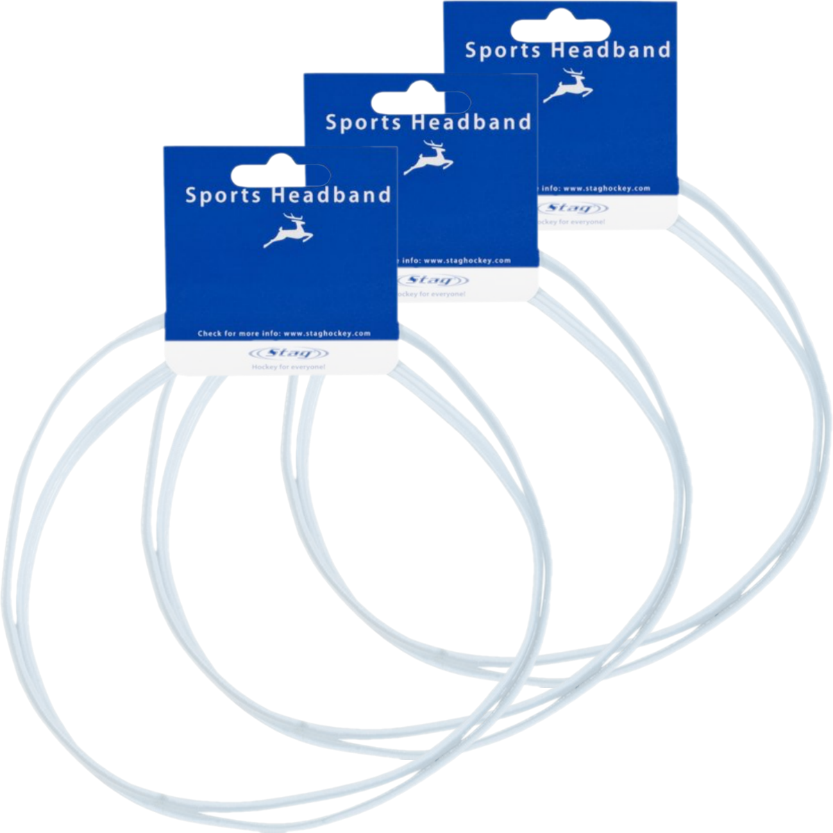 Stag sport haarbandjes 3 setjes